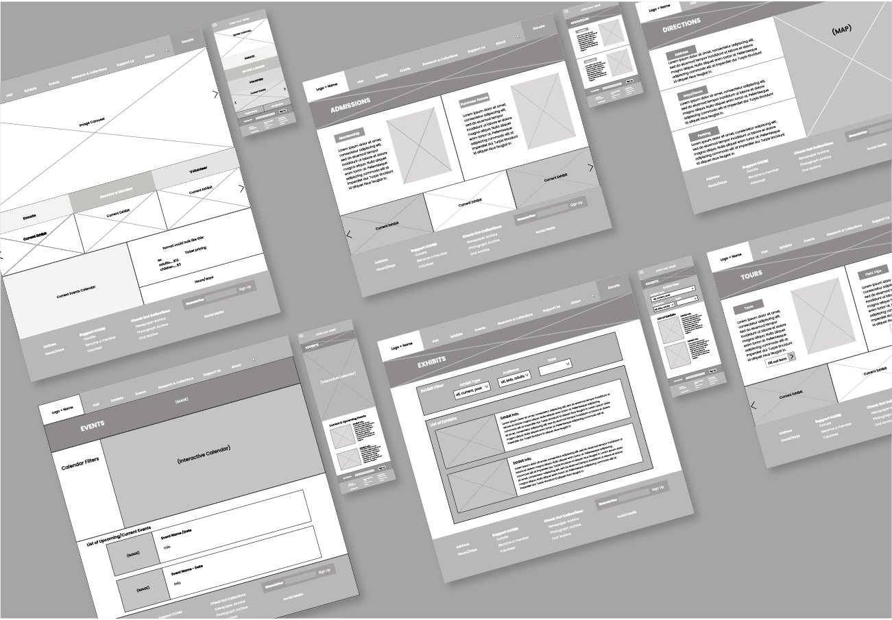 Original and proposed sitemaps showing improved website structure