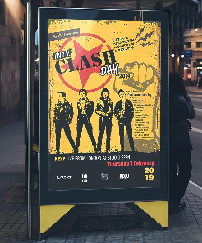 International Clash Day Animated Poster